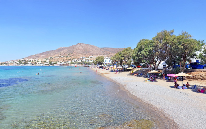 A dip in the Aegean Blue